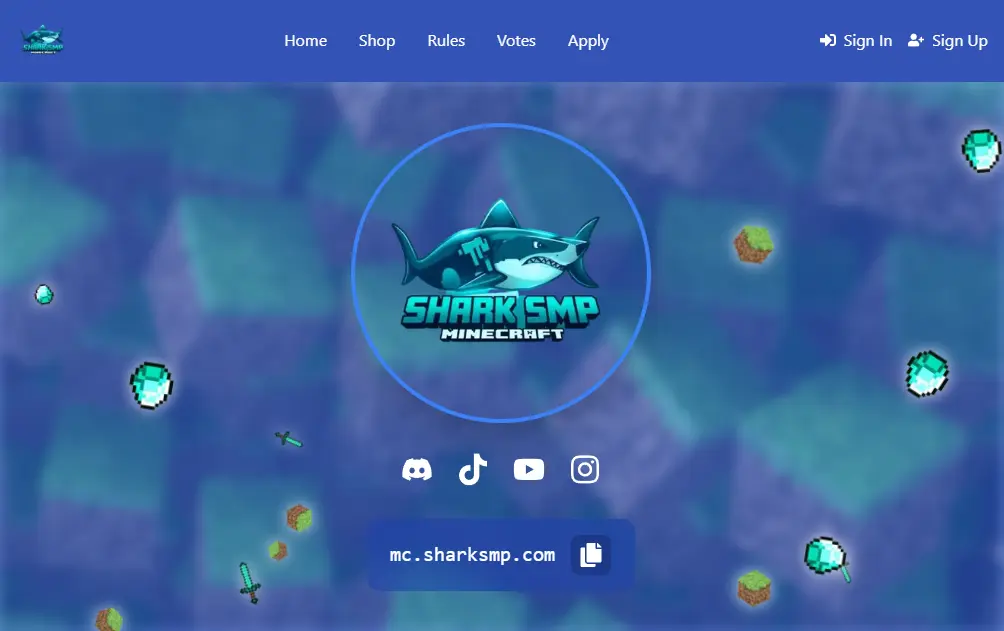 Minecraft Website